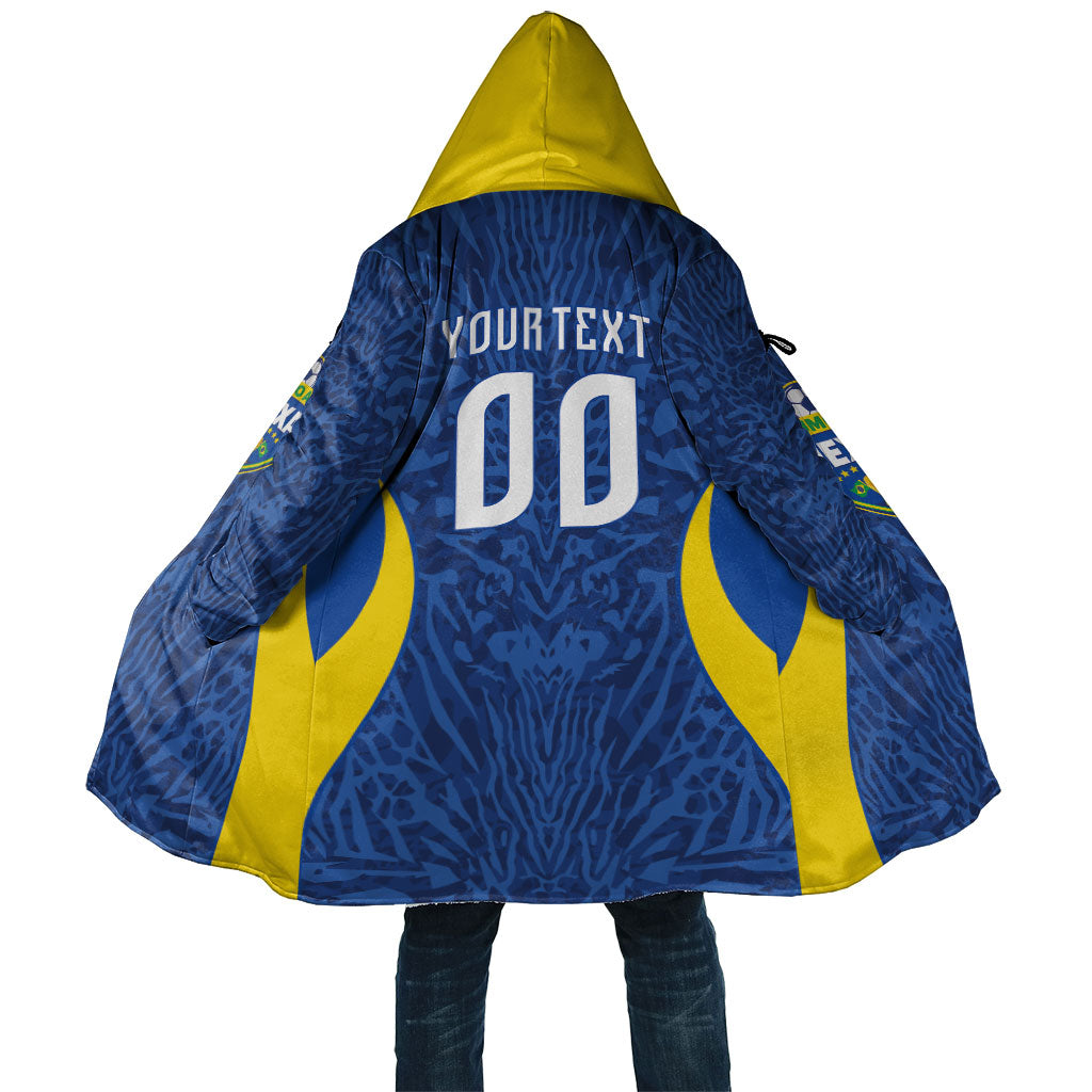 Vai Dar Brasil Custom Cloak Brasil Rumo ao Hexa Football Supporter