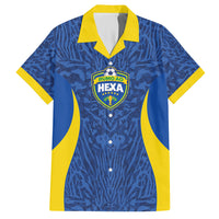 Vai Dar Brasil Custom Hawaiian Shirt Brasil Rumo ao Hexa Football Supporter