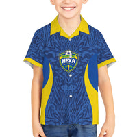 Vai Dar Brasil Custom Hawaiian Shirt Brasil Rumo ao Hexa Football Supporter