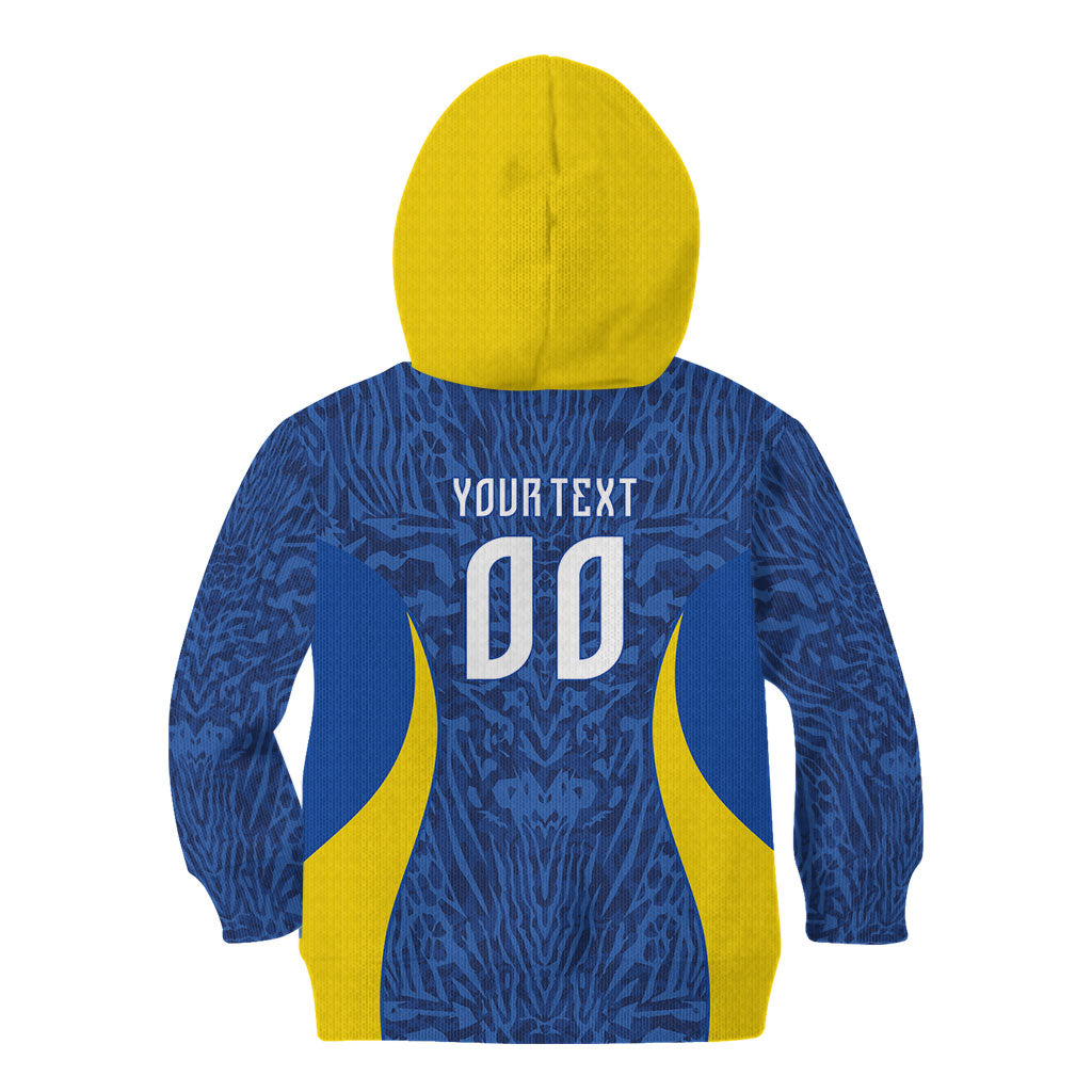 Vai Dar Brasil Custom Kid Hoodie Brasil Rumo ao Hexa Football Supporter