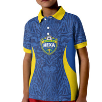 Vai Dar Brasil Custom Kid Polo Shirt Brasil Rumo ao Hexa Football Supporter
