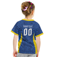 Vai Dar Brasil Custom Kid T Shirt Brasil Rumo ao Hexa Football Supporter