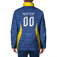 Vai Dar Brasil Custom Padded Jacket Brasil Rumo ao Hexa Football Supporter