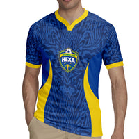 Vai Dar Brasil Custom Rugby Jersey Brasil Rumo ao Hexa Football Supporter