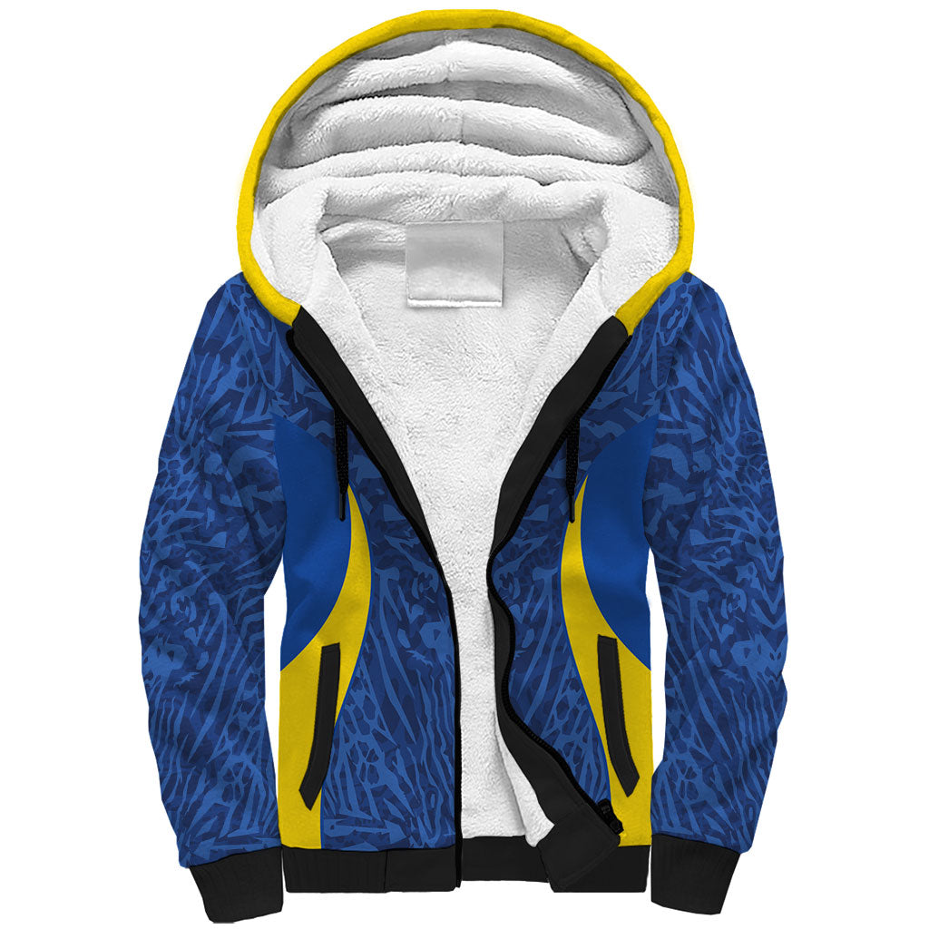 Vai Dar Brasil Custom Sherpa Hoodie Brasil Rumo ao Hexa Football Supporter