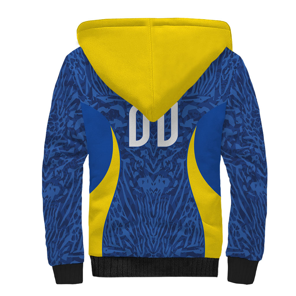 Vai Dar Brasil Custom Sherpa Hoodie Brasil Rumo ao Hexa Football Supporter