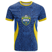 Vai Dar Brasil Custom T Shirt Brasil Rumo ao Hexa Football Supporter
