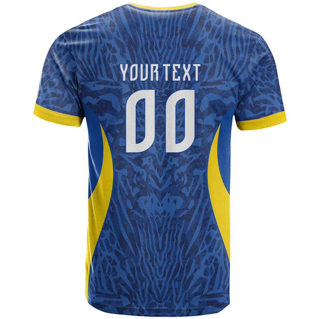 Vai Dar Brasil Custom T Shirt Brasil Rumo ao Hexa Football Supporter