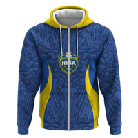 Vai Dar Brasil Custom Zip Hoodie Brasil Rumo ao Hexa Football Supporter