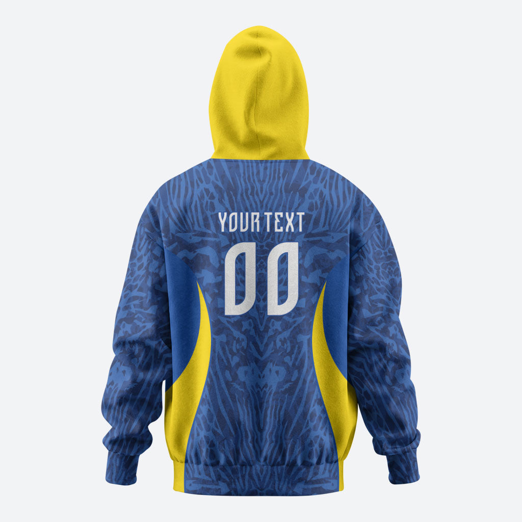 Vai Dar Brasil Custom Zip Hoodie Brasil Rumo ao Hexa Football Supporter