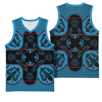 Bafokeng Rabbit Crown Palesa ea kharanium Basketball Jersey Blue Seanamarena Basotho Blanket Inspired