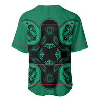 Bafokeng Rabbit Crown Palesa ea kharanium Baseball Jersey Green Seanamarena Basotho Blanket Inspired