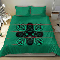 Bafokeng Rabbit Crown Palesa ea kharanium Bedding Set Green Seanamarena Basotho Blanket Inspired
