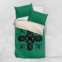 Bafokeng Rabbit Crown Palesa ea kharanium Bedding Set Green Seanamarena Basotho Blanket Inspired