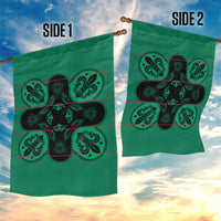 Bafokeng Rabbit Crown Palesa ea kharanium Garden Flag Green Seanamarena Basotho Blanket Inspired