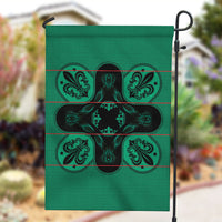 Bafokeng Rabbit Crown Palesa ea kharanium Garden Flag Green Seanamarena Basotho Blanket Inspired