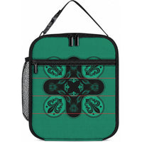 Bafokeng Rabbit Crown Palesa ea kharanium Lunch Bag Green Seanamarena Basotho Blanket Inspired