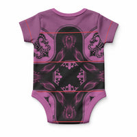 Bafokeng Rabbit Crown Palesa ea kharanium Baby Onesie Pink Seanamarena Basotho Blanket Inspired