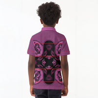 Bafokeng Rabbit Crown Palesa ea kharanium Kid Polo Shirt Pink Seanamarena Basotho Blanket Inspired