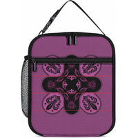 Bafokeng Rabbit Crown Palesa ea kharanium Lunch Bag Pink Seanamarena Basotho Blanket Inspired