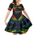 Tonga LGBT Family Matching Summer Maxi Dress and Hawaiian Shirt Love Is Love Ngatu Rainbow Water Color - Wonder Print Shop