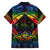Tonga LGBT Family Matching Summer Maxi Dress and Hawaiian Shirt Love Is Love Ngatu Rainbow Water Color - Wonder Print Shop