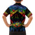 Personalised Tonga LGBT Kid Hawaiian Shirt Love Is Love Ngatu Rainbow Water Color - Wonder Print Shop
