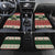 Funny Christmas Alligator Santa Car Mats Knitted Pattern - Wonder Print Shop