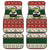 Funny Christmas Alligator Santa Car Mats Knitted Pattern - Wonder Print Shop