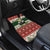 Funny Christmas Alligator Santa Car Mats Knitted Pattern - Wonder Print Shop