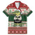 Funny Christmas Alligator Santa Family Matching Mermaid Dress and Hawaiian Shirt Knitted Pattern - Wonder Print Shop