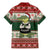 Funny Christmas Alligator Santa Family Matching Mermaid Dress and Hawaiian Shirt Knitted Pattern - Wonder Print Shop