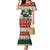 Funny Christmas Alligator Santa Family Matching Mermaid Dress and Hawaiian Shirt Knitted Pattern - Wonder Print Shop