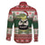 Funny Christmas Alligator Santa Family Matching Summer Maxi Dress and Hawaiian Shirt Knitted Pattern - Wonder Print Shop