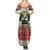 Funny Christmas Alligator Santa Family Matching Summer Maxi Dress and Hawaiian Shirt Knitted Pattern - Wonder Print Shop