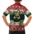 Funny Christmas Alligator Santa Kid Hawaiian Shirt Knitted Pattern - Wonder Print Shop