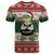 Funny Christmas Alligator Santa T Shirt Knitted Pattern - Wonder Print Shop