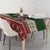 Funny Christmas Alligator Santa Tablecloth Knitted Pattern - Wonder Print Shop