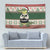 Funny Christmas Alligator Santa Tapestry Knitted Pattern - Wonder Print Shop