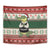 Funny Christmas Alligator Santa Tapestry Knitted Pattern - Wonder Print Shop