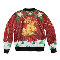 Merry Cheesemas Bomber Jacket Switzerland Frohe Weihnachten LT9 - Wonder Print Shop