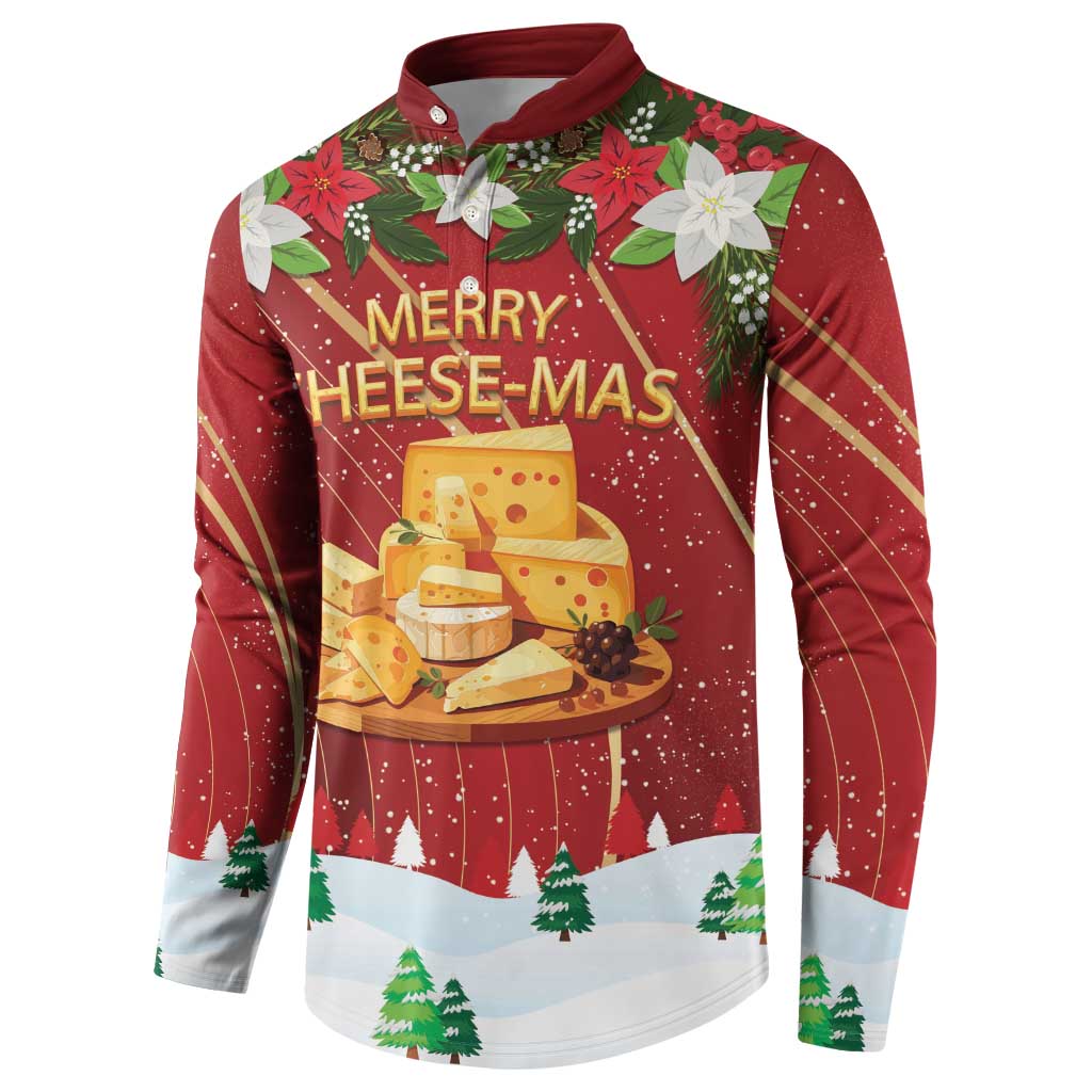 Merry Cheesemas Button Sweatshirt Switzerland Frohe Weihnachten LT9 - Wonder Print Shop