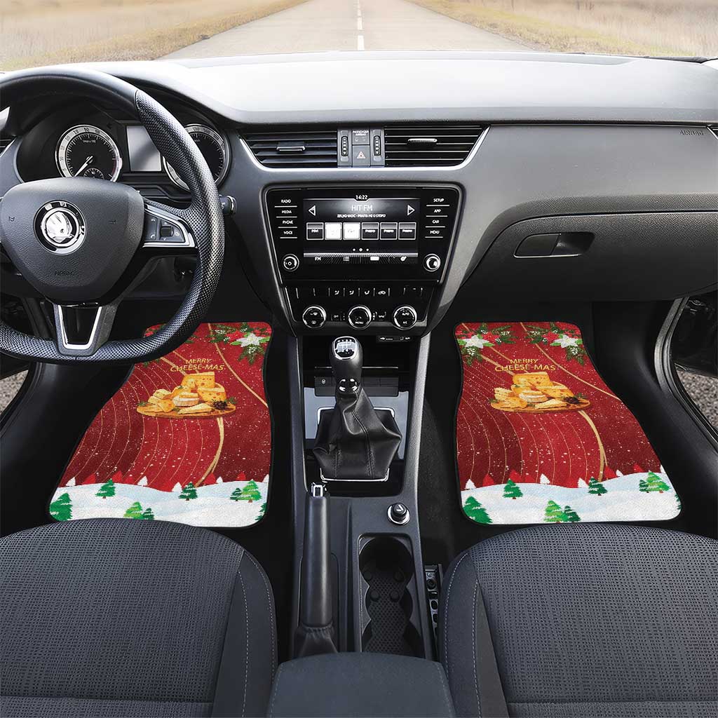 Merry Cheesemas Car Mats Switzerland Frohe Weihnachten LT9 - Wonder Print Shop