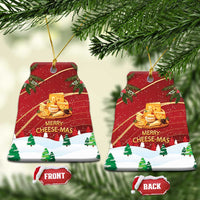 Merry Cheesemas Ceramic Ornament Switzerland Frohe Weihnachten LT9 - Wonder Print Shop