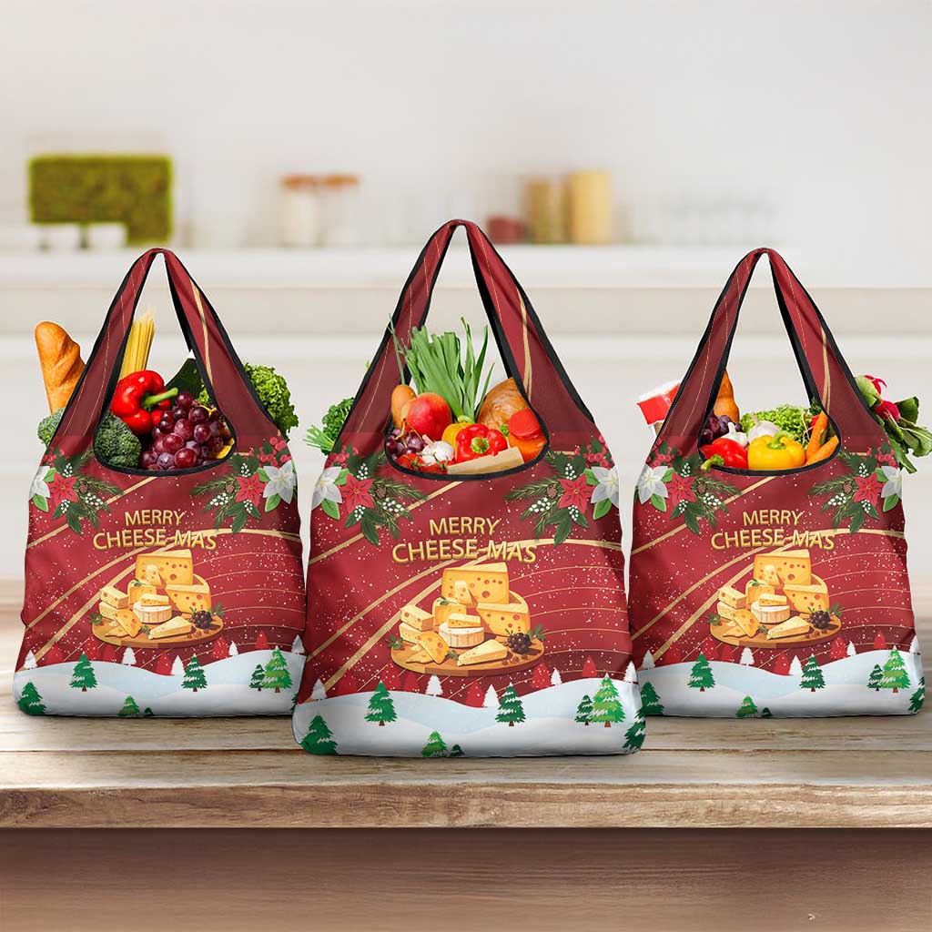Merry Cheesemas Grocery Bag Switzerland Frohe Weihnachten