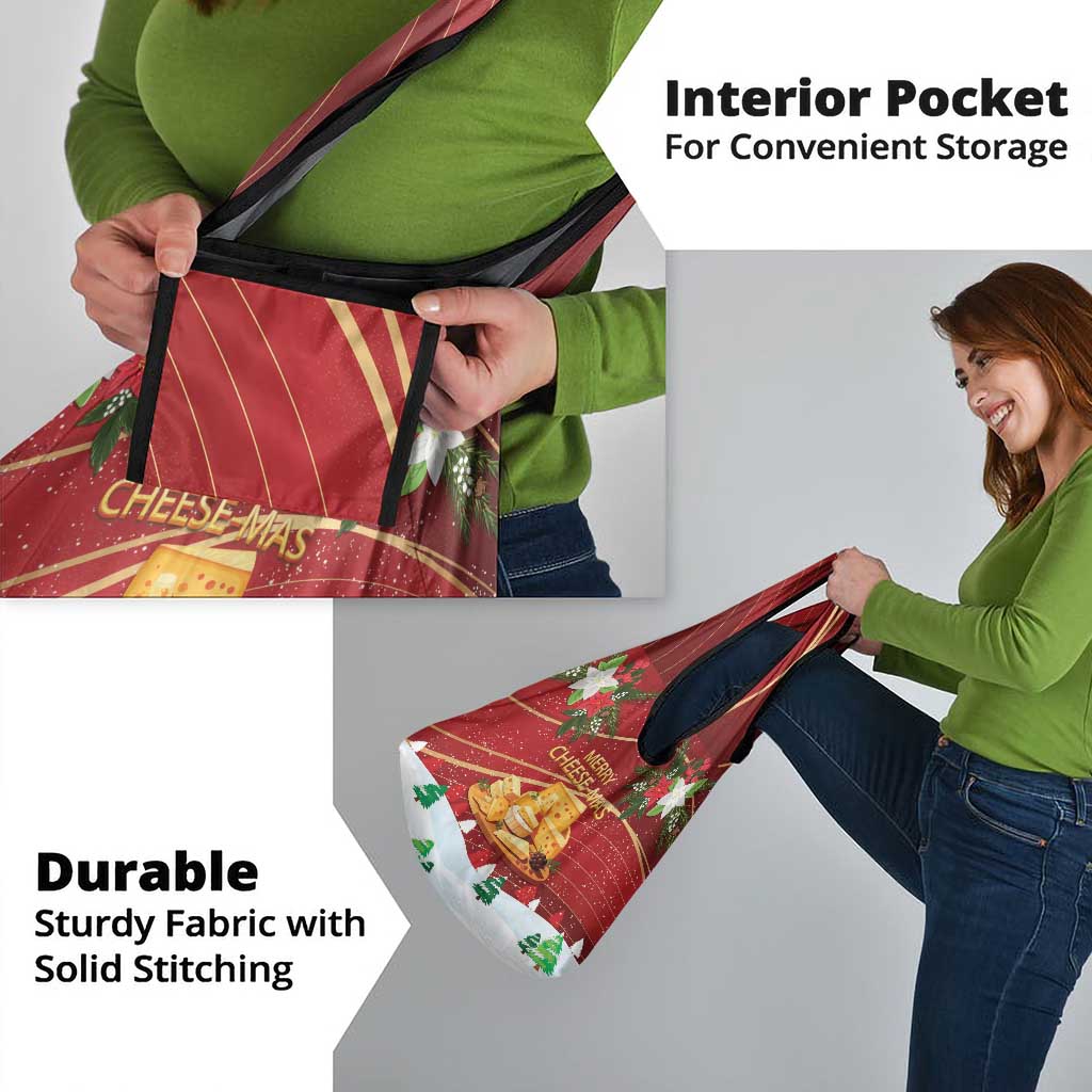 Merry Cheesemas Grocery Bag Switzerland Frohe Weihnachten