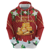 Merry Cheesemas Hoodie Switzerland Frohe Weihnachten - Wonder Print Shop