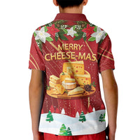 Merry Cheesemas Kid Polo Shirt Switzerland Frohe Weihnachten - Wonder Print Shop