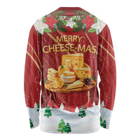Merry Cheesemas Long Sleeve Shirt Switzerland Frohe Weihnachten - Wonder Print Shop
