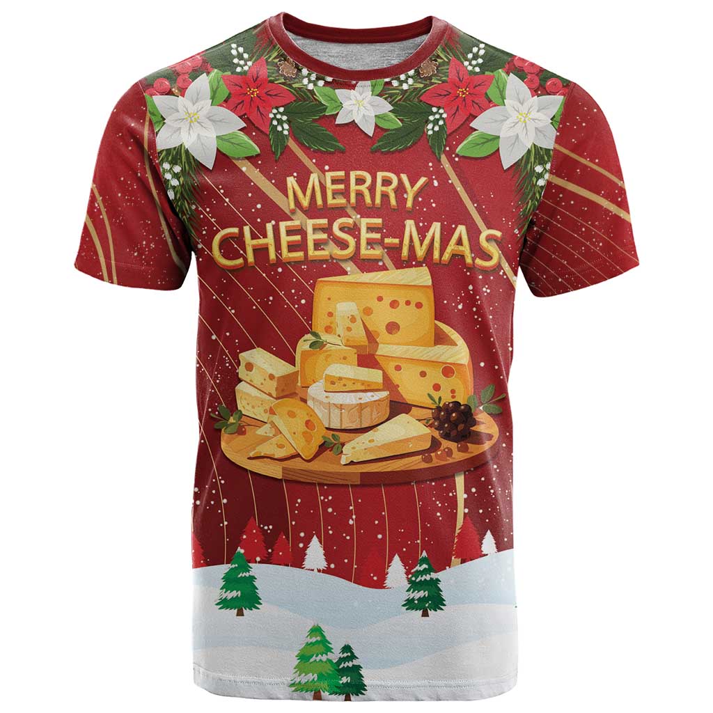 Merry Cheesemas T Shirt Switzerland Frohe Weihnachten - Wonder Print Shop